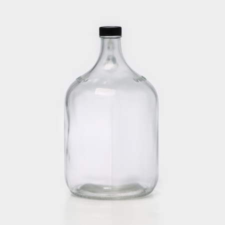 A glass bottle with a Veles handle, 3.86 liters-3