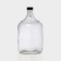 A glass bottle with a Veles handle, 3.86 liters