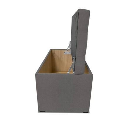 Puff with a lid and weighting, 800 × 400 × 420 mm, Bahama mitch, Steel color-4