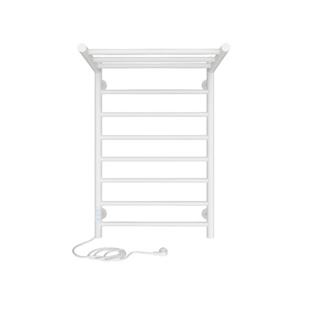 The electric heated towel "Sanprise" Aurora P8, 500x800 mm, left, white