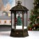 LED figure "Lantern with Santa Claus" 20 × 27 × 20 cm, plastic, AAX3 batteries (not in the kit), USB, white glow