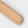 The opener is not riveted, 17 × 4 cm, zinc, with a wooden handle made of beech