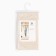 Ethel towel ECO, col. Milk, 40x68/+-2 cm, 70% HL, 30% linen, 190 g/m2