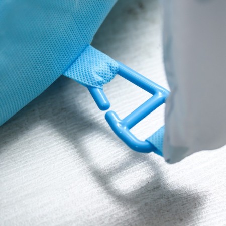 Developing rug with arcs "Bunnies", 73x48 cm.-4