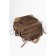Women's backpack, textiles, ludor brown, 38x14x36 cm