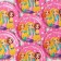 Disposable paper plate "Happy Birthday" of the Dvcyonki (set 6 pcs) 18 cm