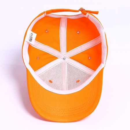 Baby cap for a boy, color orange pp 54cm-5