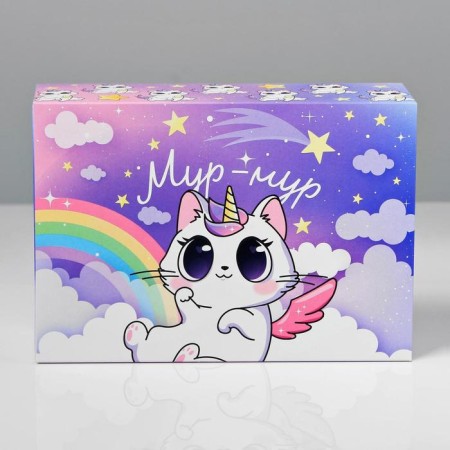 Gift folding box, packaging, Moore-Mur, 16 x 23 x 7.5 cm-2