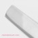 Knife - ax of the kitchen shade Sparkle, blade 20 cm, white color