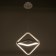 Lamp Bayerlux 1631/1wt LED 64W white 29x31.5x21.5-121 cm