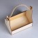 Kashpo wooden 20 × 12.5 × 20 cm stella mono, pen High, natural give beautifully