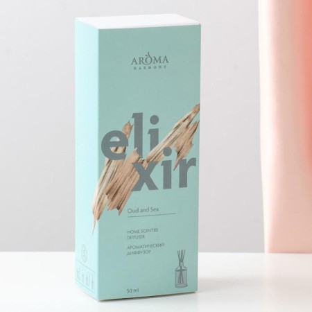 Aromatic diffuser Elixir "Oud and Sea", 50 ml-2