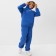 Костюм детский (худи, брюки) MINAKU: Basic Line KIDS, oversize, цвет синий, рост 134