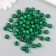 Beads for creativity tree "Green" d = 0.8 cm set 20 grams