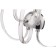 Bra Maytoni Mod051WL-02TR, 2HE14, 40W, 30x20x32 cm, color transparent color