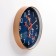 Wall clock, series: interior, "fish", smooth move, d-30 cm, aa
