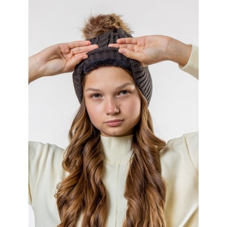 Female ISee hat, size 52-56, chocolate color-8