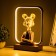 Highlight "Girl in Headphones" LED 15W brown 24x10x34 cm Risalux
