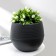 Flower pot "Japan", 2 l, graphite color