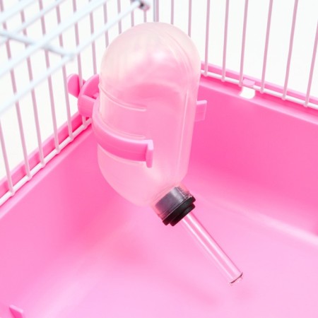 The cage for rodents "Pigzon", 27 x 21 x 17 cm, pink-6