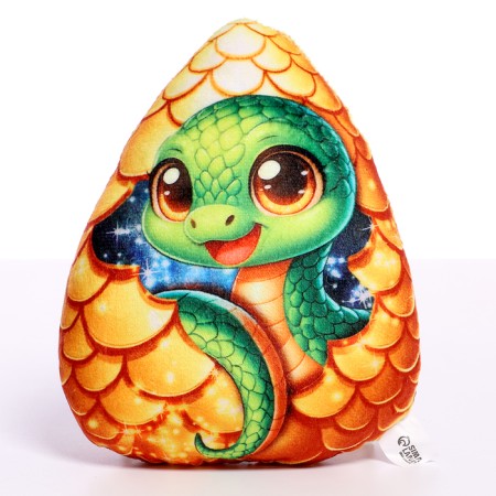 Soft toy "Snake in the Egg", for the New Year-1