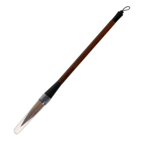 Koza brush No. 8, round, for calligraphy, wooden pen, in a blister