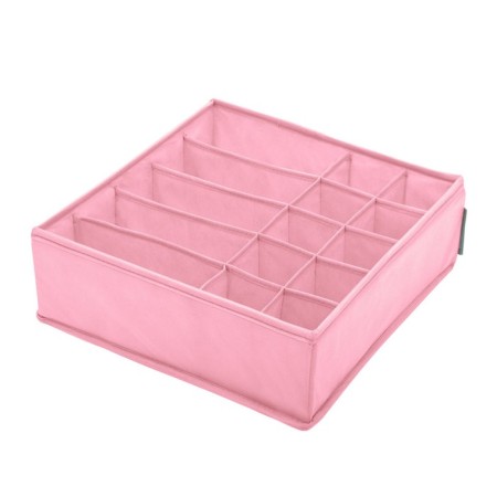 Organizer for linen, 15 cells, pink color-1