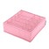 Organizer for linen, 15 cells, pink color