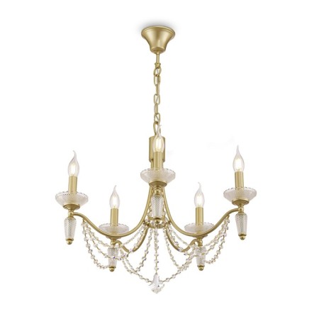 Caustra Freya FR2009PL-05G Zoe, 620x620x1620 mm, E14, 5x40W, color gold-1