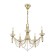 Caustra Freya FR2009PL-05G Zoe, 620x620x1620 mm, E14, 5x40W, color gold