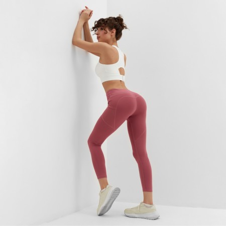 Leggings Sports Minaku: Sportly; Pink color, rr 42-4