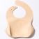Blory for feeding silicone with pockets, beige color