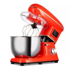 Mixer KitFort KT-3443, Planetarny, 1400 W, 5.8 l, 6 speeds, red