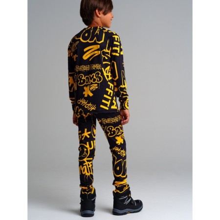 Thermal complex for a boy: trousers, sweatshirt, height 158 ​​cm-3