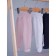 Sliders on a wide Rant Base elastic band, seams outward, height 56 ​​cm, light-beige color