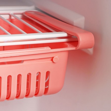 The shelf suspended in the refrigerator sliding shares, 20 (28) × 16.2 × 7.5 cm, color mix-3