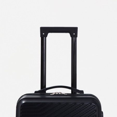 Small suitcase 20 ", lightning department, code castle, black color-5