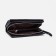 Women's wallet with a zipper, with a pen, black color