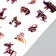 Stick plastic interior color puzzle "Bear" 30x45 cm
