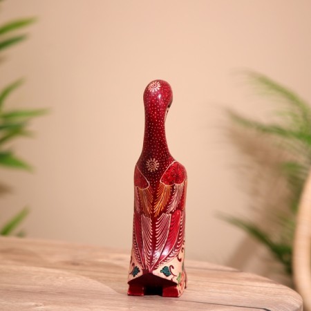 Stander for pens "bird" wood 22 cm-3