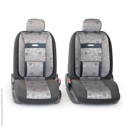 Autoshekhls Universal Comfort COM-1105 "Element" Gray, 11 items-1
