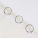 Ring for the cornice, connective, d = 35/38 mm, silver color