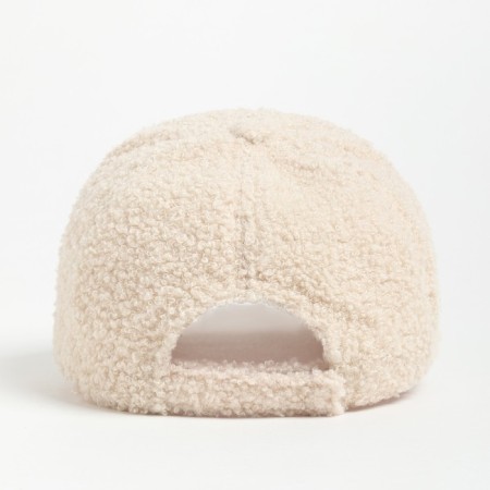 Basebolka Women Warm Minaku lamb, size 56-58, Milk color-5