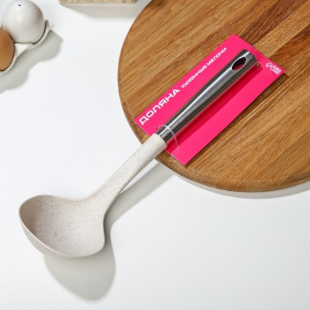 Little line kitchen shade "Easy", 32.5 cm, beige color-3