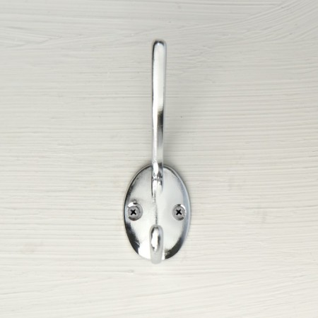 Hook furniture tundra TKD012, two -rod, chrome-2
