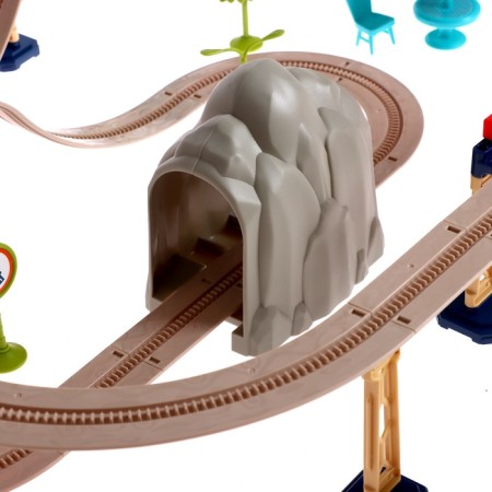 Railway "City", works from batteries-6