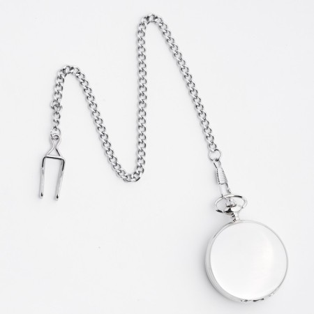 Pocket clock "Classics", quartz, chain L-40 cm, D-4.5 cm-2