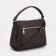 Cross-Bodi bag, lightning department, external pocket, dark brown color