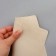 Artificial skin for tattoo and eyebrow tattoo, 19 × 14.5 cm, beige color