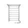 The electric heated towel -heated “Sanprise” Aurora P8, 500x800 mm, with a shelf, right, chrome